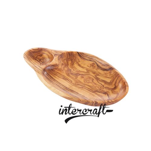 Olive Wood Boat bowl dishes 25 cm